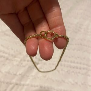 Gold Gorjana necklace